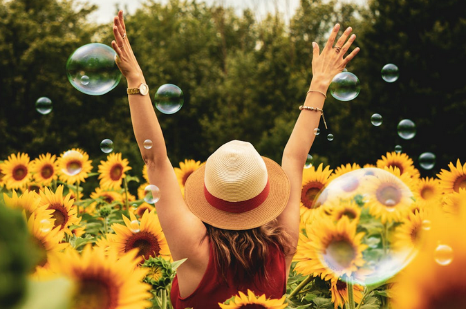 happy person